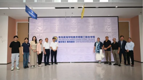 秘鲁前副总统率团访问青岛黄海学院惠灵顿理工联合学院——共绘国际教育合作蓝图