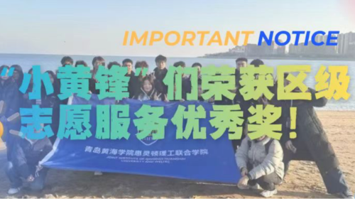 载誉前行！惠灵顿学院“小黄锋”们荣获区级志愿服务优秀奖！