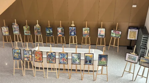 惠·艺展|以形绘城，以色点彩 ——青岛黄海学院惠灵顿理工联合学院举办首期教学成果展